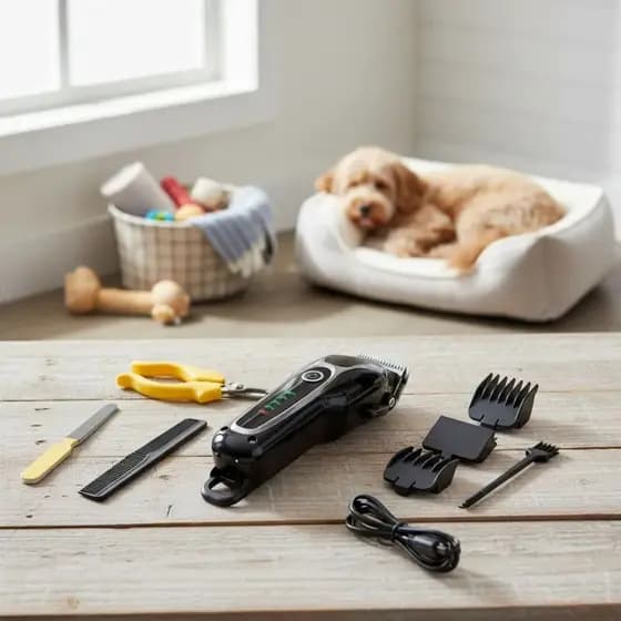 Máquina de Tosar PETS Profissional para Animais de Estimação Cachorros e Gatos