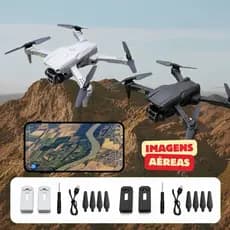 Drone Altomex AL-2725 4K Dobrável Com 2 Câmeras + 2 Baterias e Controle Muito Intuitivo  e Fácil de Pilotar