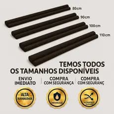 Kit 4 Veda Porta Protetor Proteção Porta Rolinho Duplo impermeael 70cm 80cm 90cm 100cm 110cm 120cm ideal parta sua casa