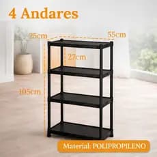 Estante Organizadora varios tamanhos Prateleira Modular Multiuso reforçada facil montar quarto sala banheiro lavanderia