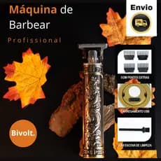 Maquina de Barbear Corpo Metal