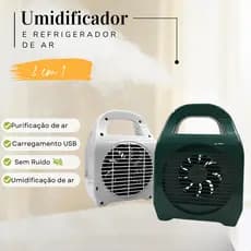 Umidificador MLF-007 e refrigerador de ar 2 em 1 Tomate USB