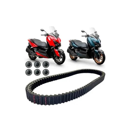 Kit Correia + 6 Contrapesos Xmax 250 2021 2022 2023 2024 2025 Original Yamaha