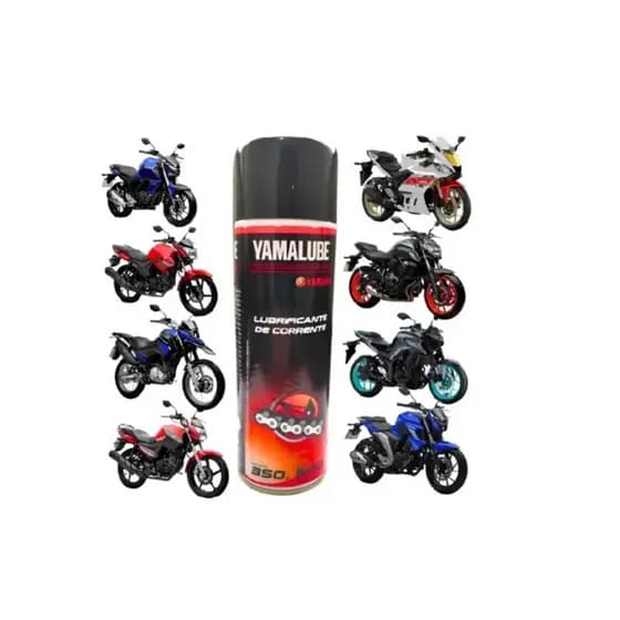 Oleo Spray Lubrificante Corrente Yamalube Moto 500ML