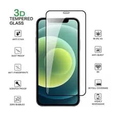 KIT3 Premium 3D Temperado Vidro Película para iPhone 17 Pro Max, 16, 15, 14, 13, 12, 11, XR, XS