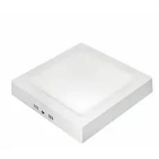 Luminária Painel Plafon Led Quadrado Sobrepor - 6w - 6500k Cor Branco