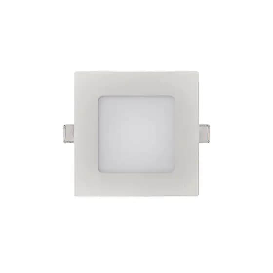 Luminaria Led Embutir Quadrada 06w 6000k 12cm Kian