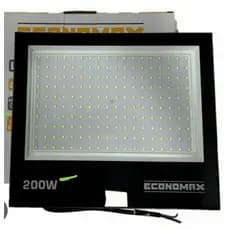 Refletor 200w Slim LED IP65 Branca 6500K Bivolt - Economax