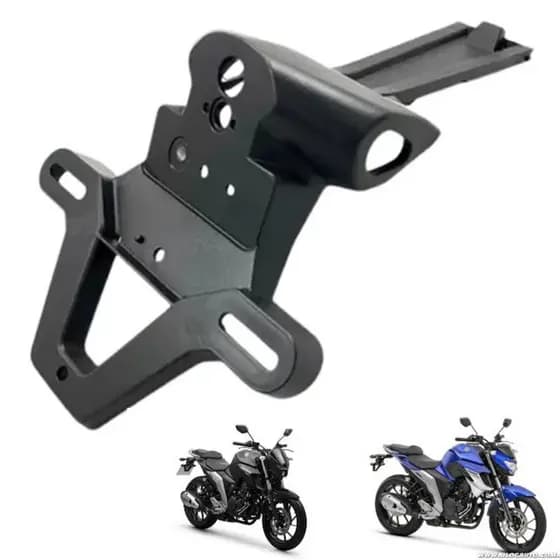 SUPORTE PLACA RABETA FZ25 FAZER 250 18 A 25 MODELO ORIGINAL