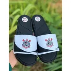 Chinelo Slide Corinthians Timão Lançamento 2025