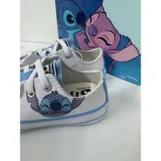 Tênis infantil Chuck Lilo Stitch 2205 Lançamento, personagem feminino
