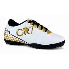 Chuteira Society Infantil Tênis Menino Futebol Cr7 Copa Alto Conforto