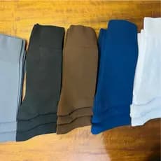 Meia social 100% Poliamida – Material respirável, resistente e em cores variadas