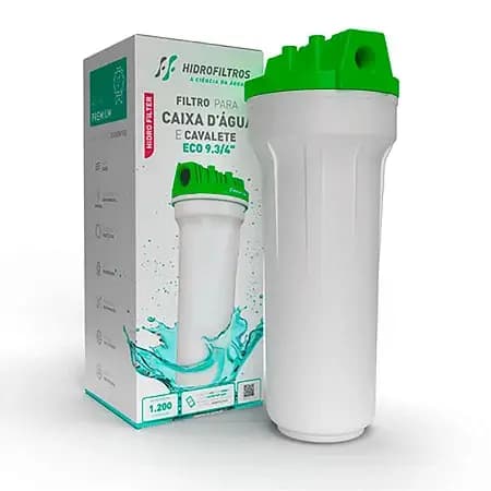 Filtro p/ Caixa d’Água e Cavalete Hidrofiltros Proteção Contra Impurezas