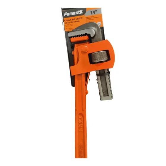 Chave Grifo 14 Polegadas Foxlux/Famastil Ferramenta para Encanador
