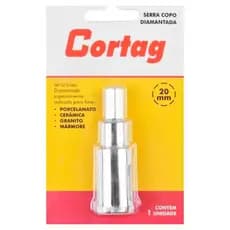Serra Copo 20mm Cortag Para Porcelanato Corte Preciso