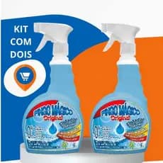 Kit 2 Pingo Mágico Multiuso 1L | Produto de limpeza pesada casa desengordurante tira mancha sujeiras