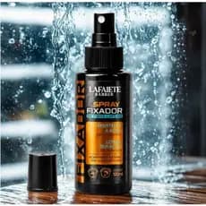 Spray Fixador de Maquiagem Capilar Lafaiete 120ml Resistente à Àgua Longa Duração Sem Deixar Resíduo