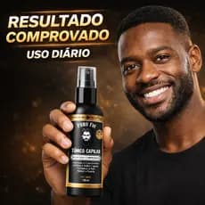Tônico Capilar 15% Anti Queda Serum de Crescimento Poderoso Barba Cabelo Sobrancelha Bigode Kit f
