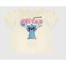 Blusa Infantil Menina Box Out Of This World Stitch Disney Malwee Kids