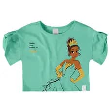 BLUSA INFANTIL MENINA MODELAGEM BOX MALWEE KIDS VERDE