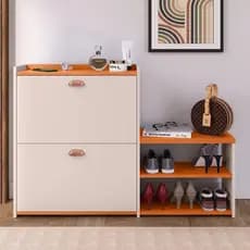 Sapateira Milano Com Banquinho 21 Pares Organizadora Sapato Quarto Porta de Entrada New Lançamento