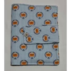 Capa para Caderneta de Vacinação  Estampado tecido/ Proteção para caderneta do sus e documentos menina e menino bebê