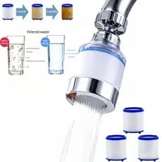 Filtro De Água Da Torneira Remover Cloro Metais Pesados Chuveiros Filtrados Cabeça De Banho Dura Purificador