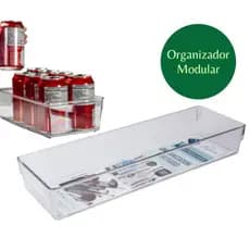 Cesto Organizador Multiuso Decorativo Transparente