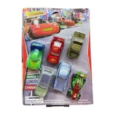 Vários estilos de conjuntos de brinquedos de carros de corrida (Kit1/Kit6/Kit12).