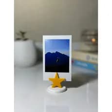 Porta Retrato Polaroid Estrela Instax Fujifilm |suporte para Fotos |Presente |Lembrancinhas