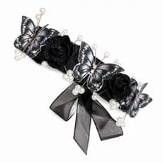 Porta Coque Jardim Encantado Preto Luxo Ballet Infantil Feminino Strass Pérolas Lançamento