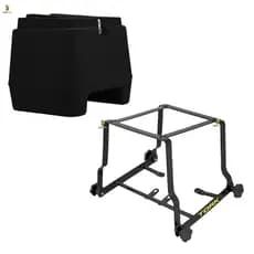 Baú Bauleto 80l + Suporte Removível  para Baú Pro Tork Cbx 250 Twister 2001 a 2008
