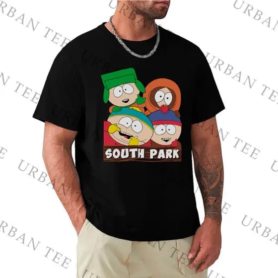 Camiseta Camisa Algodao South Park Personagens Desenho Animado Serie Unissex Adulto ao Plus Size Moda Fashion