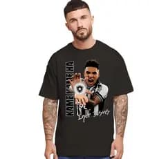 Camiseta Camisa Algodão Plus Time Futebol Botafogo GLORIOSO jogador igor jesus Adulto ao Plus Size Moda Tr