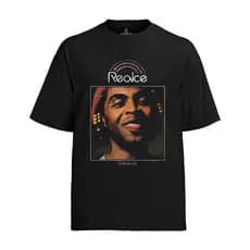 Camiseta Graphic Tee Tshirt Gilberto GIl Realce Adulto ao Plus Size Moda TR
