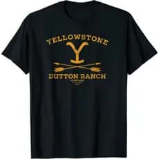 Camiseta Camisa Blusa Estampada Série Yellowstone Moda Country Cowboy Ranch Unissex Adulto ao Plus Size Moda Fashion