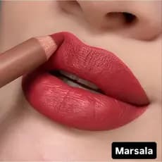 Lapis batom matte Lip Fusion Mahav cor Marsala kit para revenda