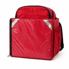 Bag mochila entregador entregas delivery motoboy pizzaria completa isopor laminado termica