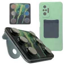 Suporte De Celular P/ Moto Fixação Magnética Imã Extra Forte 6 imãs