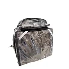 kit 10 capa de bag de lona preta e vermelha impermeável