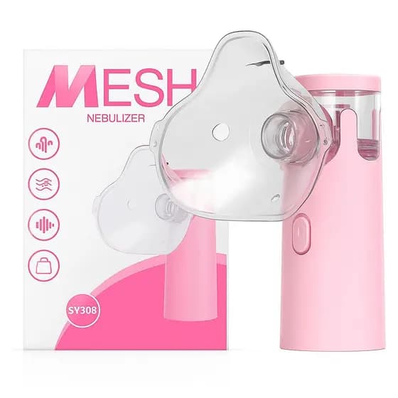 Máquina Nebulizadora Portátil Inalador Nebulizador Adulto Infantil Silencioso