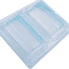 20 Fôrmas Simples PET - Para Gelo Saborizado 200ml - 2 Cavidades - BWB 867