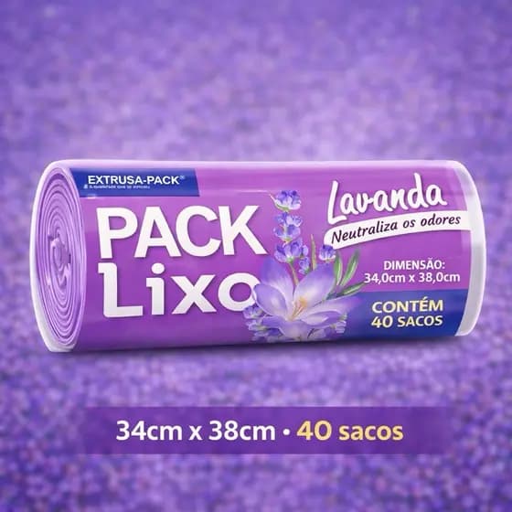 Lixo Lavanda Neutraliza Odores Cozinha E Banheiro