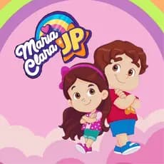 Adesivo Mesa Infantil Maria Clara e JP 2 Modelos 50x50 ou 60x60 Vinil Decorativo Pronta entrega!