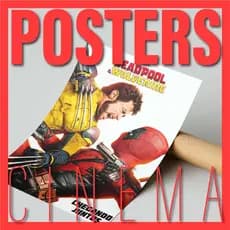 Cartaz Filmes DeadPool & Wolverine - Marvel MCU | Poster Grande 70x47cm Alta Qualidade