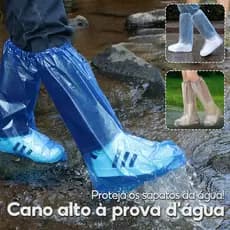 Protetor de calçados descartáveis e impermeáveis para uso adulto