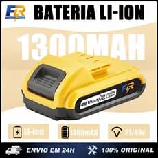 Bateria Para Furadeiras de Lítio 21V/48V célula de bateria 18650 longa Duração Resistente