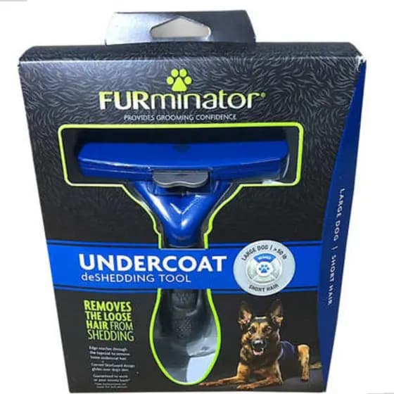 Escova Furminator New Cães Grande Pelo Curto