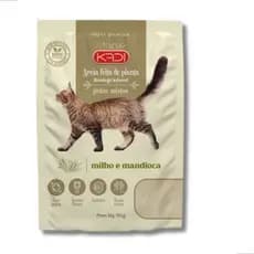 Areia Gato Kadi Graos Mistos Biodegradavel Super Premium 4Kg